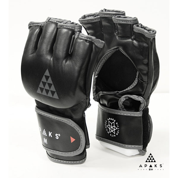 Apaks MMA Leather Grappling Gloves